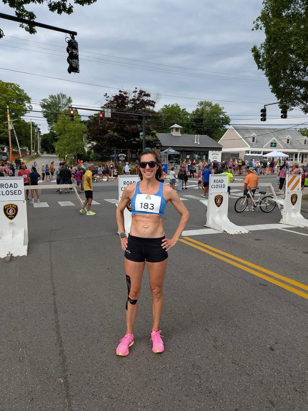 Alexis Wilbert after the 2026 Pat's Pizza Clam Festival Classic.