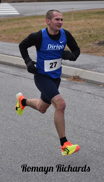 Romayn Richards at the Ugly Sweater 5K.