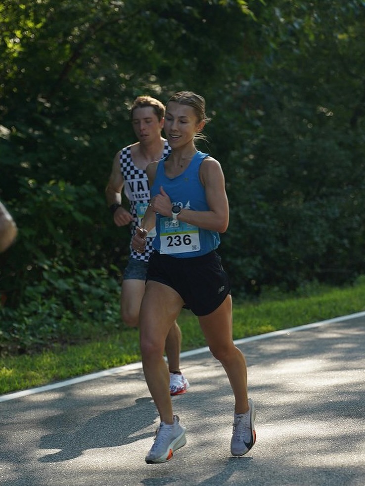 Taylor Bickford at Beach to Beacon 2025.