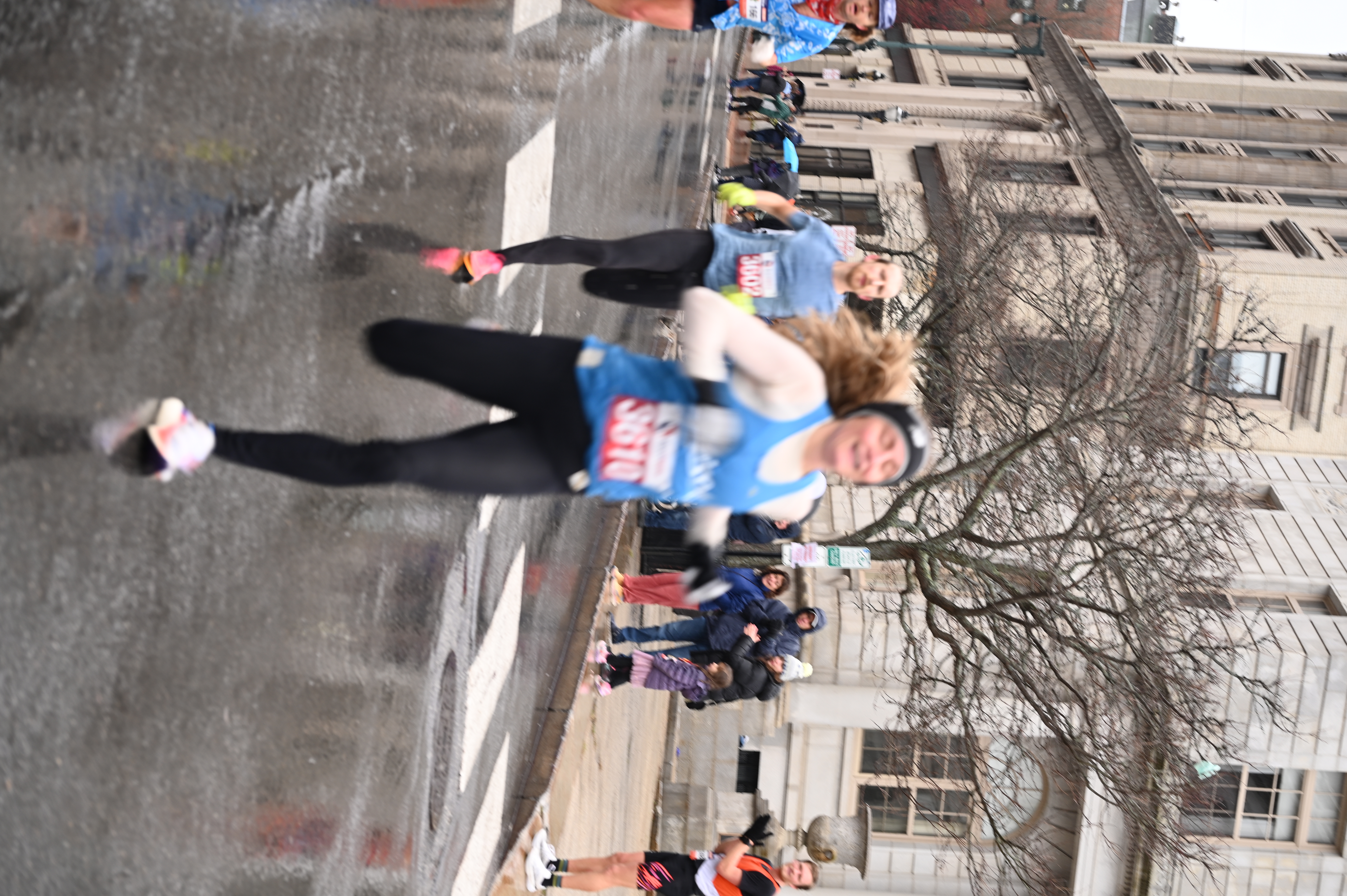 Dirigo runners at the 2024 Portland Thanksgiving Day 4-Miler.